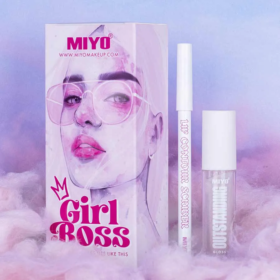 foto creativa lip combo girl boss
