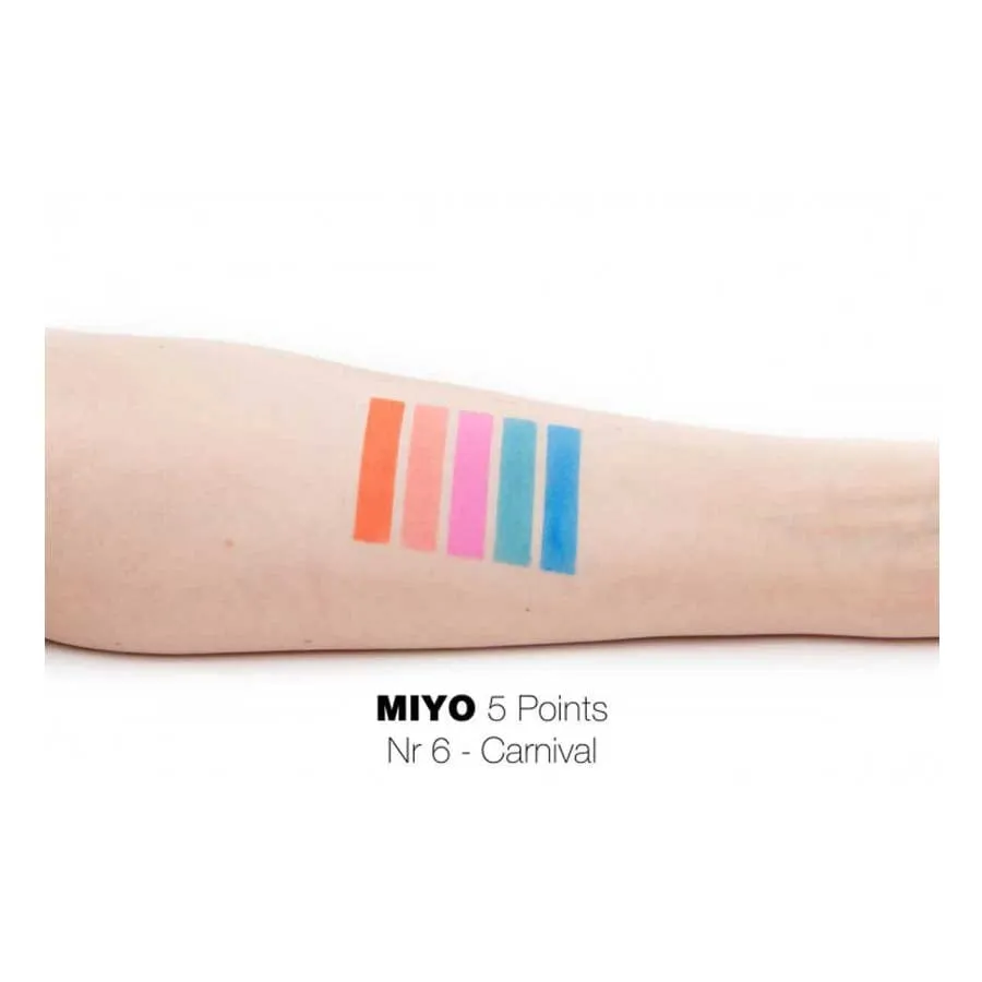 foto paleta de sombras five points miyo 06 carnival 3