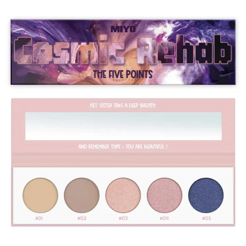 foto paleta de sombras five points miyo 20 cosmic rehab