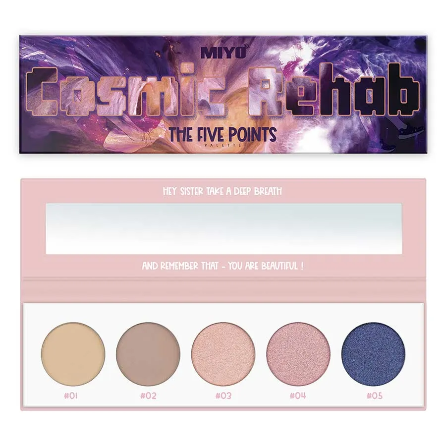 foto paleta de sombras five points miyo 20 cosmic rehab